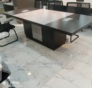 Executive Conference Table With Inbuilt Bookshelve