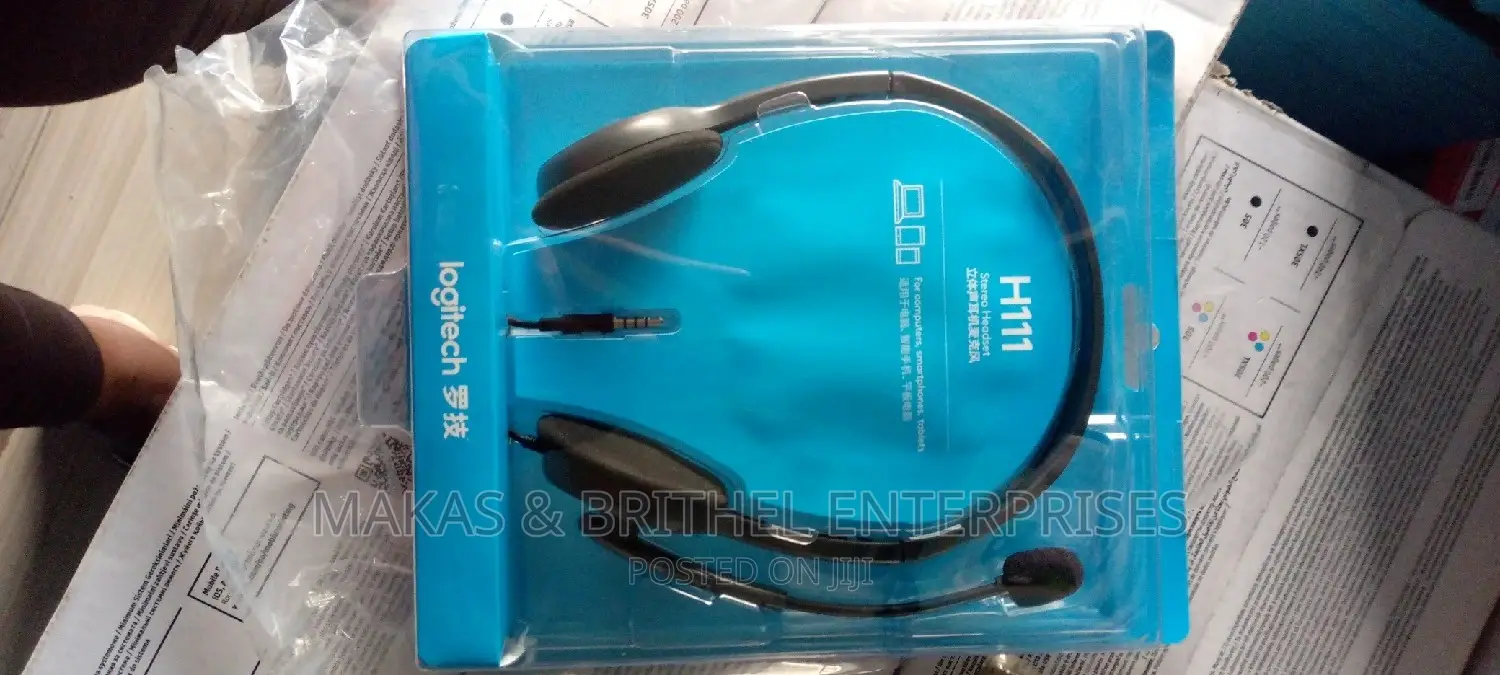 Wireless Logitech Headset With Microphone