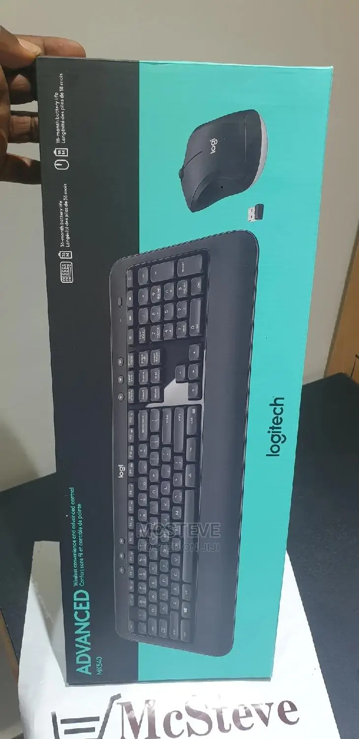 Logitech Advanced Mk540 Wireless Combo Keyboard and Mouse