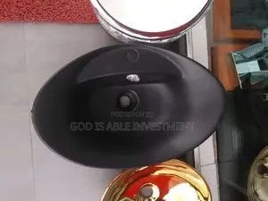 Original Black Countertop Basin