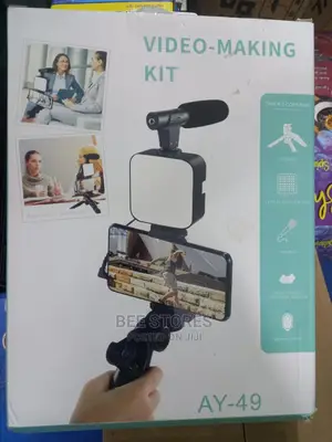 3 In 1 Live Streaming Vlog Vlogging Video Making Kit