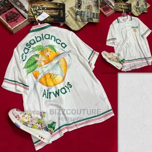 Original CASABLANCA SILK Shirts Available in Store
