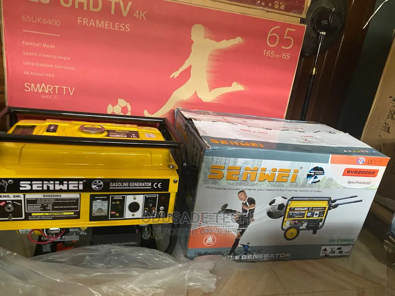 4.5kva Senwei Sv6200e2 Automatic Generator