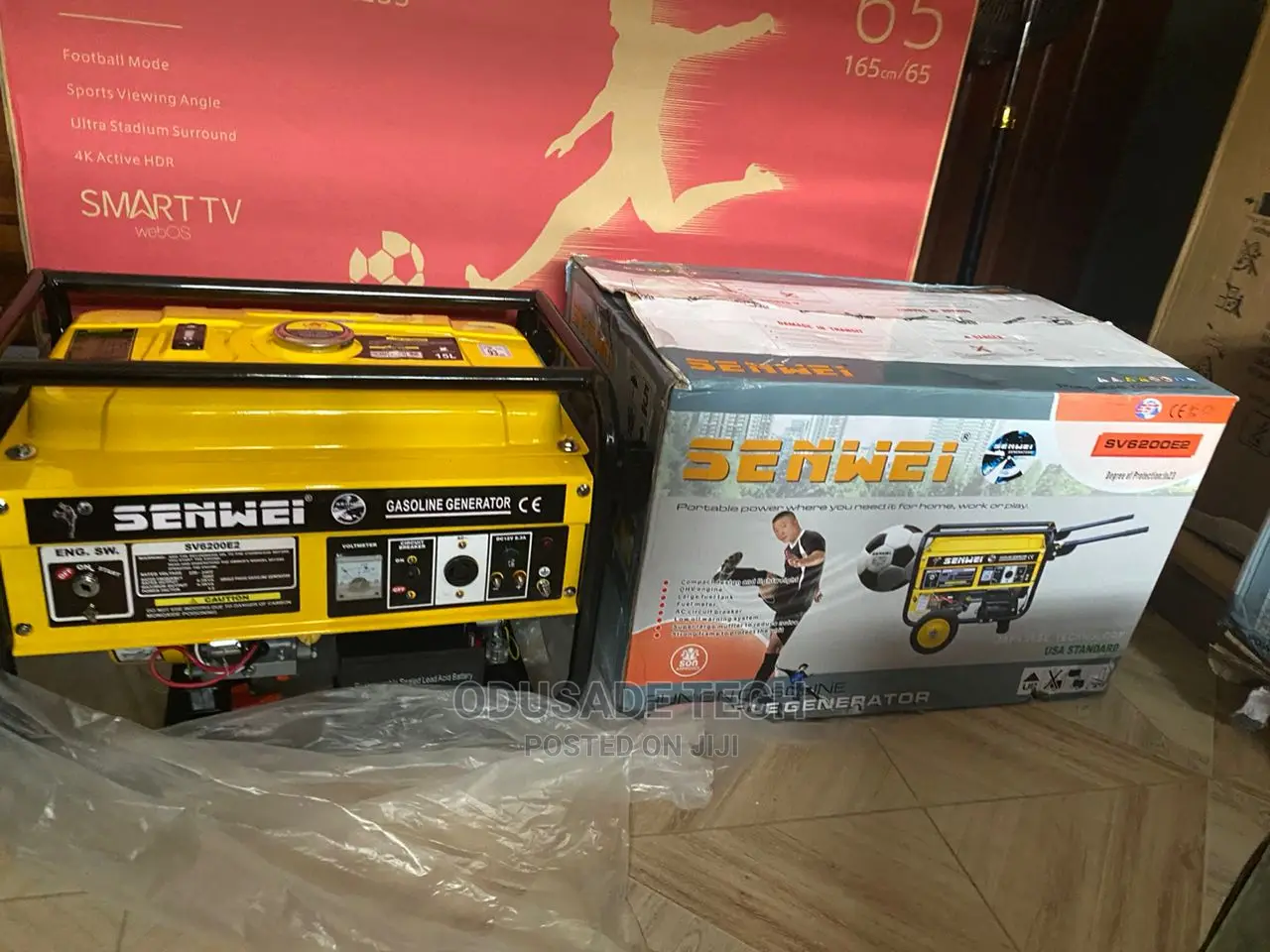 Sv6200e2- Senwei 4.5kva Generator Automatic