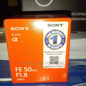 Sony Alpha Series Lens 50mm F1.8
