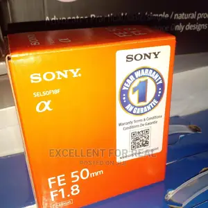 Sony Alpha Series Lens 50mm F1.8
