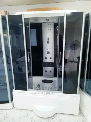 Steam Jacuzzi With Shower Room and Massager, Bluetooth