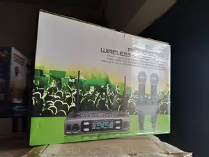 Very New UHF Wireless Microphone 2 Channel