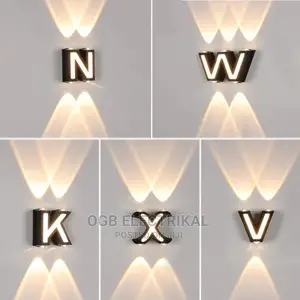Alphabet Wall Lamp