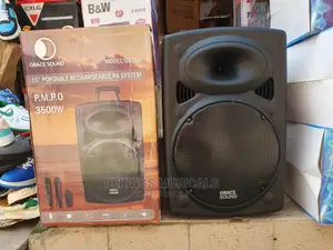 Grace Sound 15" Rechargeable Bluetooth Speaker Two Wireless