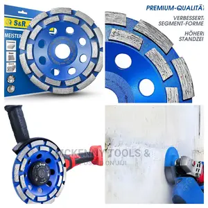 Diamond Grinder Cup Wheel 5" 125 Mm, Double Row for Concrete