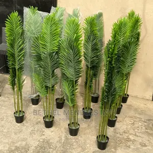 Artificial Flowers/Plants Sales | Six Stem Palm Plants