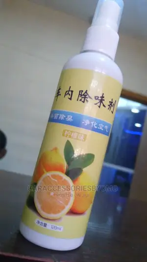 Car Interior Deodorant and Purifying Air Lemon Flavor 120ml