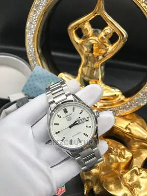 Original TAG HEUER CARRERA Silver Steel Available in Store