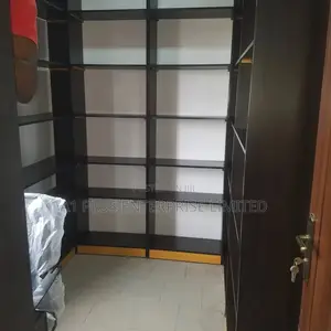 U Shape Book Shelf With a Door Section