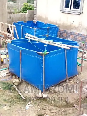 Tarpaulin Fish Pond 6x6x4ft and 7x5x4ft