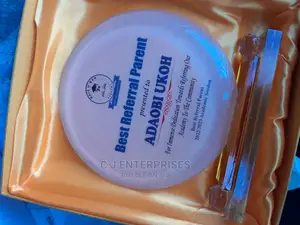 Glass Award Plaque H89
