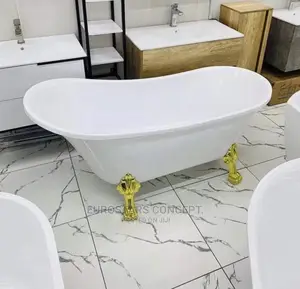 Gold Acrylic Bathtub
