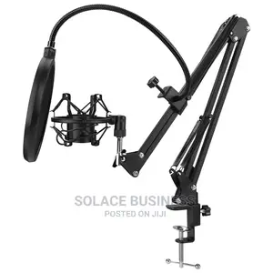 Fifine Condenser, Blue Yeti, Podcast Microphone Stand Holder