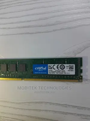 8gb Ddr3l-1600 Udimm Desktop Ram