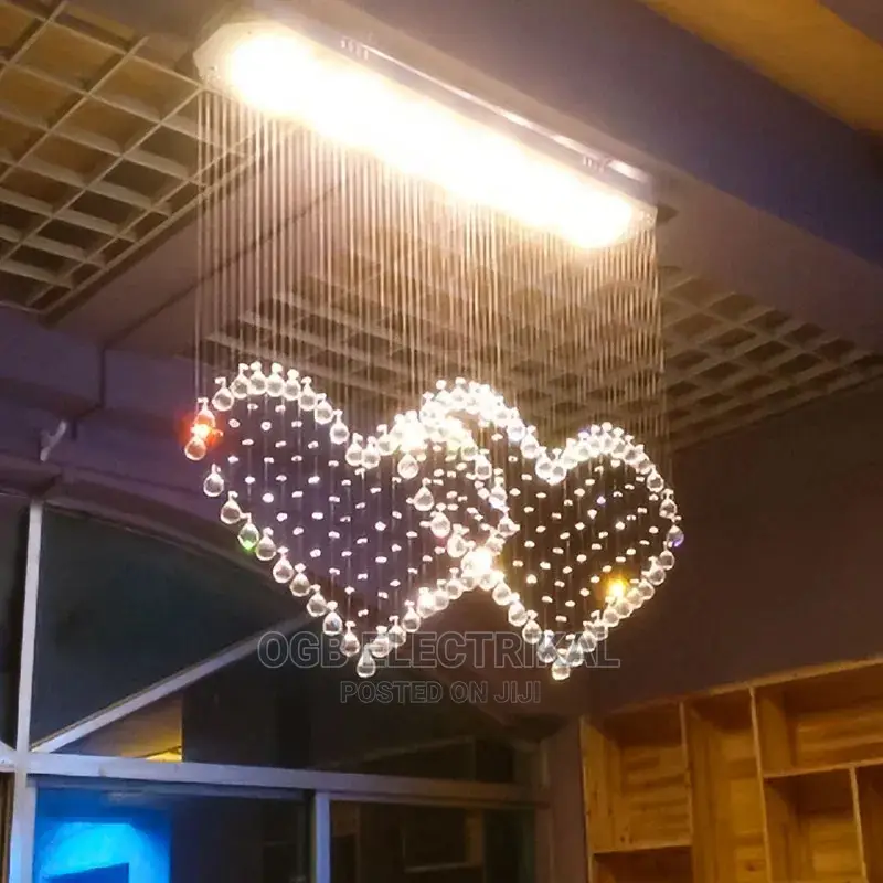 Warm Crystal Chandelier