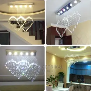 Warm Crystal Chandelier
