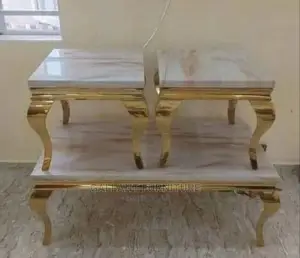 Quality Marble Center Table With Said Stools