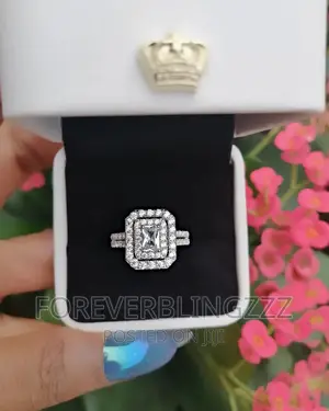 Engagement Ring. Authentic Sterling Silver. Last a Lifetime