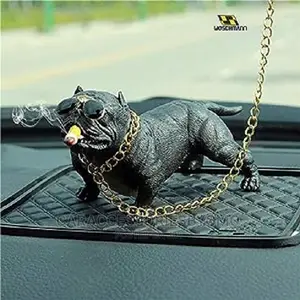 Bully Pitbull Dog Car Interior Decoration Dashboard