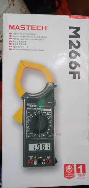 Mastech Digital Ac Clamp Meter M266f