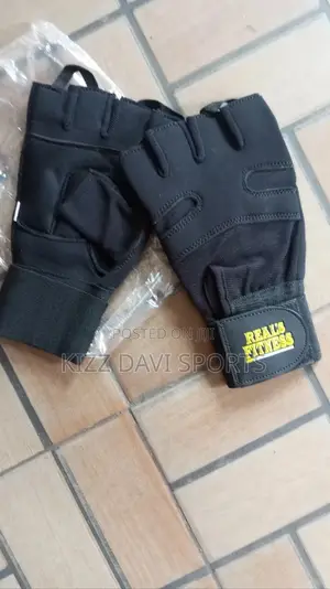 Leather Reals Gym Gloves