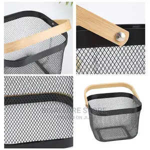 Iron Fruit Mesh Basket