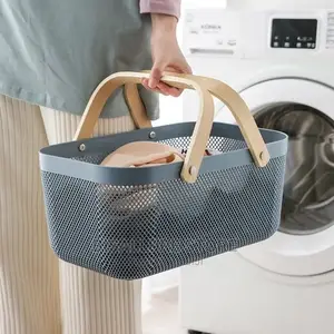 Nordic Metal Mesh Basket and Storage Organizer