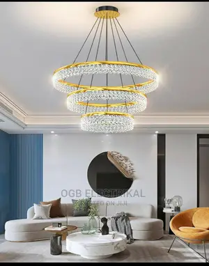 Nordic Modern LED Crystal Glass Chandelier