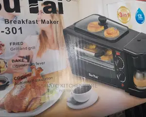 3in1breakfast Maker With Coffee Section