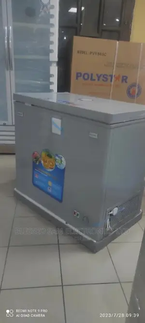 New One Polystar Chest Freezer 322L Extra Door Fast Cooling