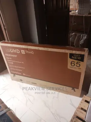 Newly Produced 65 Inches LG Smart Uhd TV With Bluetooth