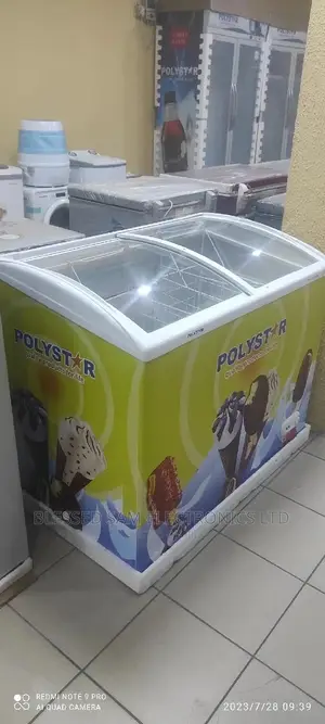 Polystar Showcase Freezer 303L Double Door Fast Cooling