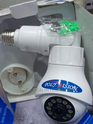 360 PTZ Bending Bulb Smart Camera