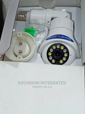 360 PTZ Bending Bulb Smart Camera