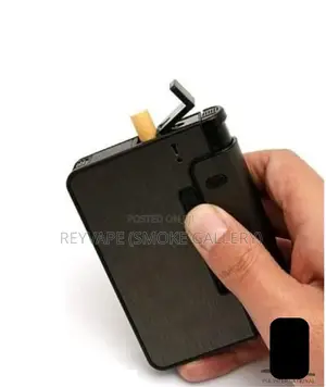 Cigarette Case With Inbuilt Cigarette Lighter