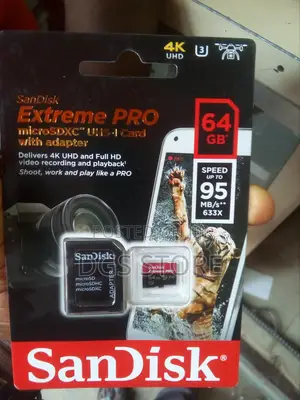 Sandisk Extreme Pro 64gb Memory Card