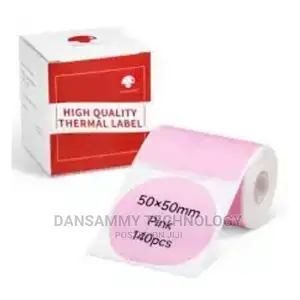 50*50mm Round Pink Color