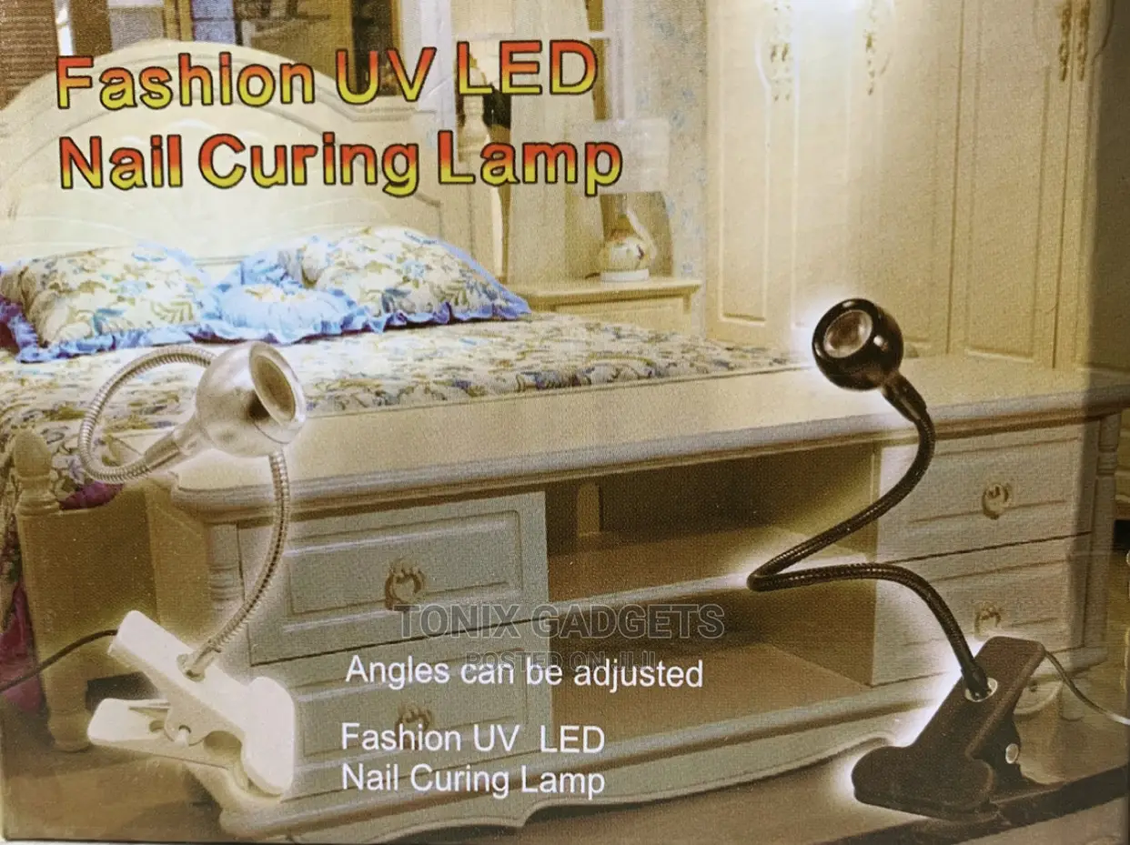 Foldable Lamp With Grip for Table and Other Surfaces