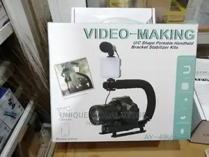 AY 49U Video Making Stabilizer Kit for Phones Camera