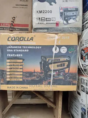 Long Lasting Corolla Powerful Gasoline Generator