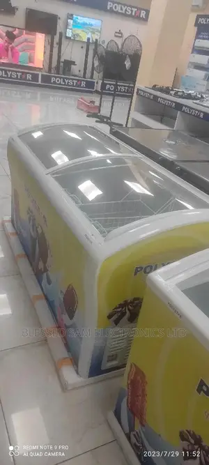 New >Polystar Chiller Display ( 615l ) With Big Capacity