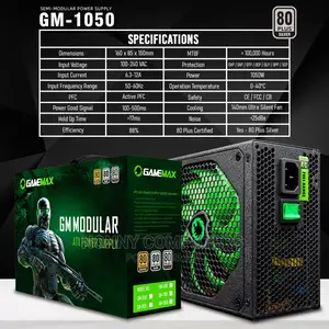 Gamemax Gm Modular Atx Power Supply 1050w