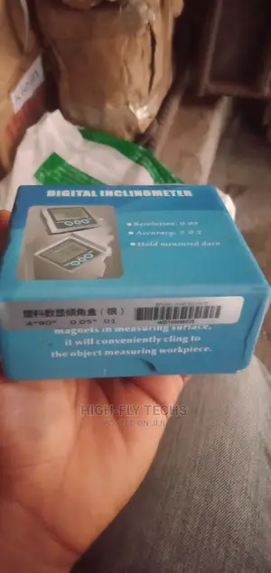 Magnetic Digital Inclinometer 360° Level Box Angle Meter