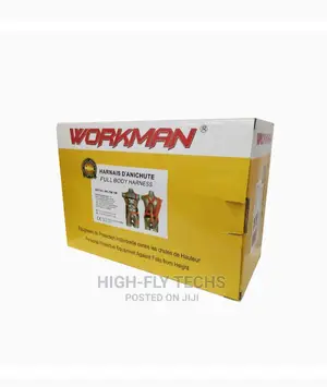 Workman Safety Belt Harness With Double Hook